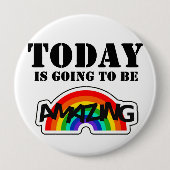 Zelf-bevestiging Ronde Button 4,0 Cm (Voorkant)