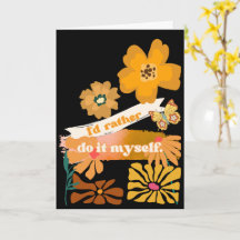 'Zelf Doen' Wenskaart