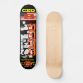 ZELF GEMAAKTE MILJARD AIR JMT Skateboard (Voorkant)
