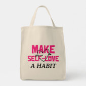 Zelf houden een habitat maken tote bag (Achterkant)