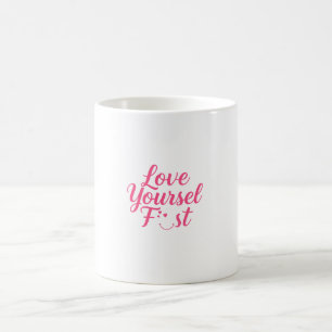 Zelf houden van Inspirerend design Koffiemok