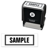 ZELF-INKEND STAMP VAN HET MONSTER VAN DE kantoor Zelfinktende Stempel (In situ)