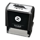 Zelf-inkende Triceratops Stempel met Dinosauriusna (Product)