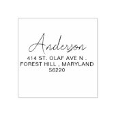 Zelf Inking Adresstempel - Housewarming Gift Rubberstempel (Afrduk)