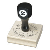 Zelf Inkt Retouradres Housewarming cadeauCustom Rubberstempel (Stempel)