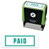 ZELF-INKT STEMPEL 'KANTOOR BETAALD' (In situ)