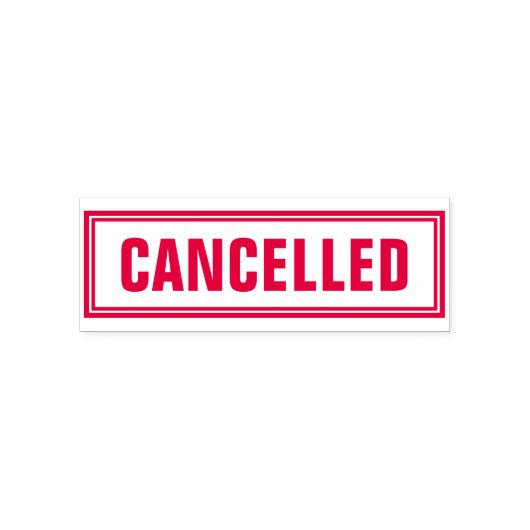 ZELF-INKT STEMPEL KANTOOR GEANNULEERD (Design)