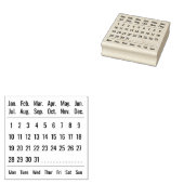 ZELF-INKT STEMPEL KANTOOR MAAND DAG WEEKdag (Gestempeld)