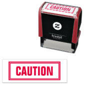 ZELF-INKT STEMPEL 'KANTOOR WAARSCHUWING' (In situ)