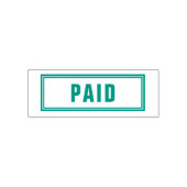 ZELF-INKT STEMPEL 'KANTOR BETAALD' (Design)