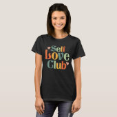 Zelf Liefde Club Inspirerend Christelijk T-shirt (Voorkant volledig)
