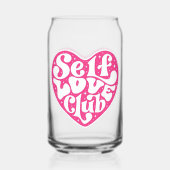 Zelf Liefde Club Kan Glas (Achterkant)