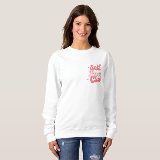 Zelf Liefde Club Sweater (Voorkant volledig)