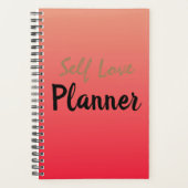 Zelf-liefde en zelfzorgplanner planner (Voorkant)