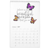 Zelf liefde inspiratie 2024 kalender (Jan 2027)