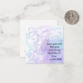 *~* Zelf Liefde Lucille Ball AP62 Flat Note Kaart Notitiekaartje (Voorkant / Achterkant in situ)