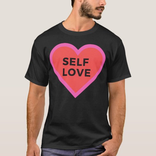 ZELF LIEFDE meisje T-shirt (Voorkant)