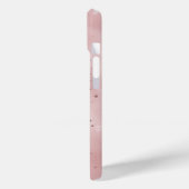 Zelf Liefde Telefoon Case | Meisje in Roze (Achterkant / Links)