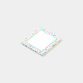 Zelf-liefdeshart Snoep - Witte noten Post-it® Notes (Schuin)