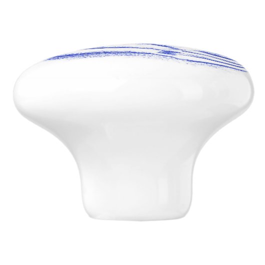 Zelf likken Kitty Kat Badkamer Toile Look Keramische Knop (Zijkant)