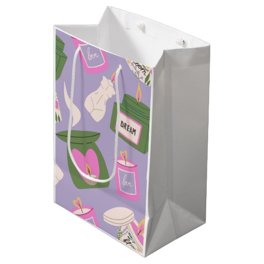 Zelf Medium Cadeauzakje (Voorkant Gekanteld)