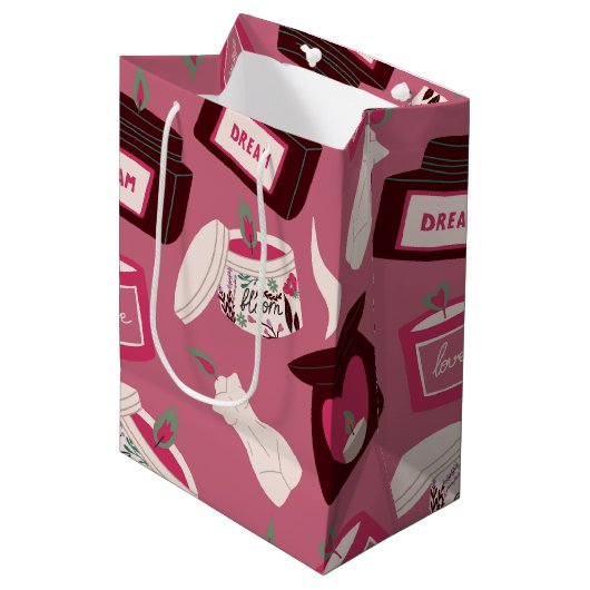 Zelf Medium Cadeauzakje (Voorkant Gekanteld)