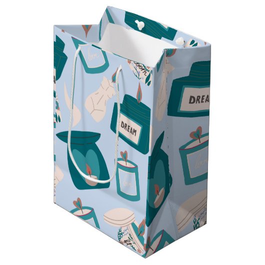 Zelf Medium Cadeauzakje (Voorkant Gekanteld)