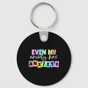 Zelf Mijn Angst Heeft Angst Maand van de Geestelij Sleutelhanger