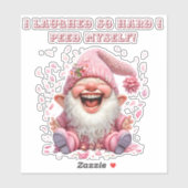 Zelf plakken sticker (Vel)