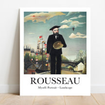 Zelf: Portret - Landschap van Henri Rousseau