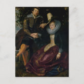 Zelf portret met Isabella Brandt Briefkaart (Voorkant)