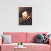 Zelf Portret Peter Paul Rubens schilderij Canvas Afdruk (Insitu (Woonkamer))