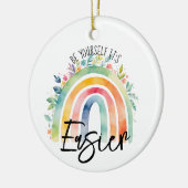 zelf positief bevestigend cadeau zijn keramisch ornament (Links)