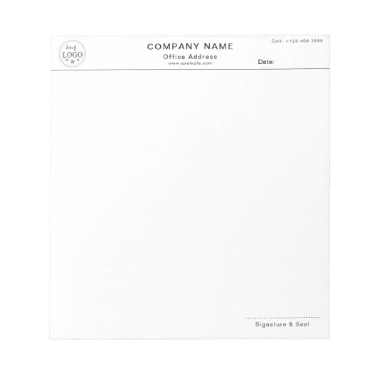 zelf samengesteld op maat notitieblok (Voorkant)