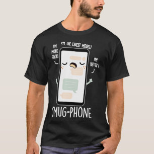 Zelf Telefoon Grappige Mobiele Puns T-shirt