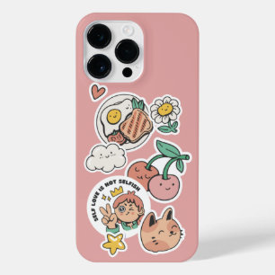 ZELF VERLIES STICKERS ZELF VERLIES NIET ZELF iPhone 14 PRO MAX HOESJE