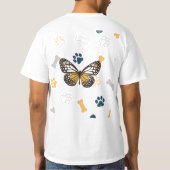 Zelf vinden Sunset & Butterfly Graphic T-shirt (Achterkant)
