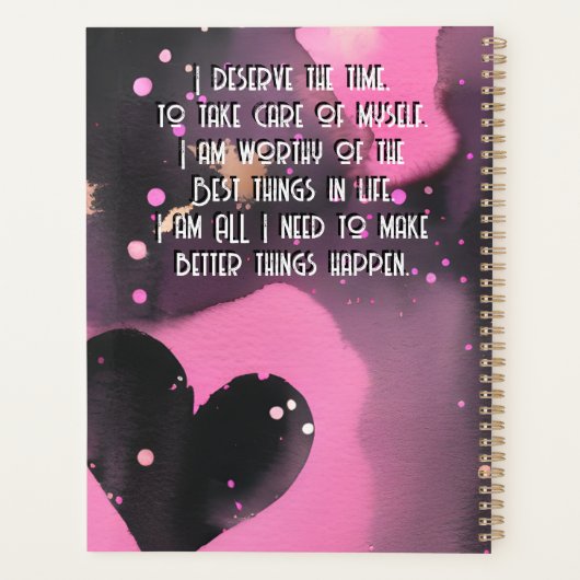 Zelf zorgbevestiging Naam Planner (Achterkant)