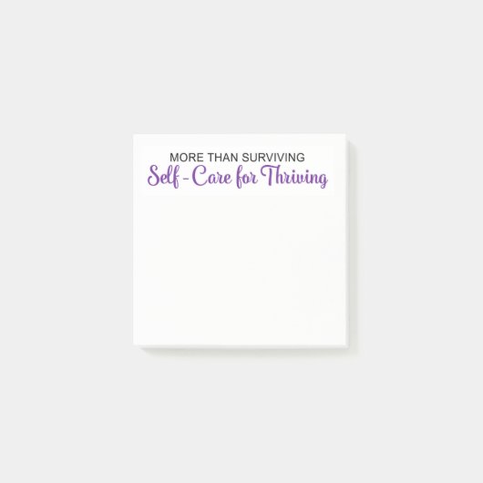 Zelf-zorgbevestiging Post-it® Notes (Voorkant)