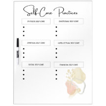 Zelf-zorgpraktijken Visie Board