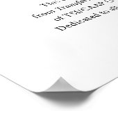 Zelf Zorgwiel in kleur! (blanco) Poster (Hoek)