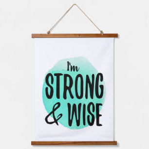 zelfaanvaarding inspirerend verklaringen hangend wandkleed