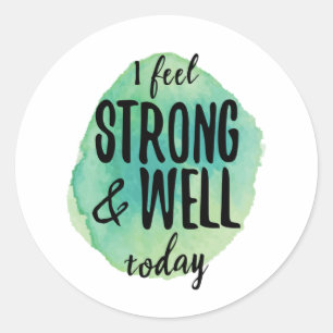 zelfaanvaarding inspirerend woorden ronde sticker