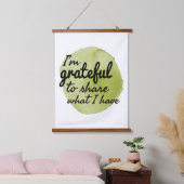 zelfacceptatie inspirerend vibes hangend wandkleed (Slaapkamer)