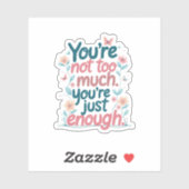 Zelfacceptatie sticker (Vel)