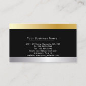 Zelfauto Visitekaartje van meerdere verzekeringsag (Achterkant)