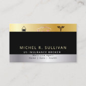 Zelfauto Visitekaartje van meerdere verzekeringsag (Voorkant)