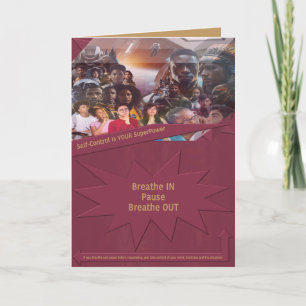 Zelfbeheersing is jouw Superpower Bedankkaart