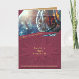 Zelfbeheersing is jouw Superpower Bedankkaart