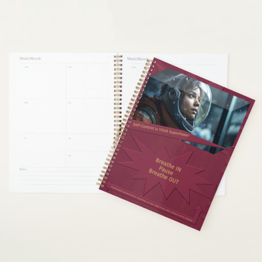 Zelfbeheersing is jouw Superpower Planner (Display)